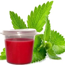 Fresh Spearmint Scented Soy Wax Candle Melts Shot Pots, Vegan, Hand Poured - £12.50 GBP+