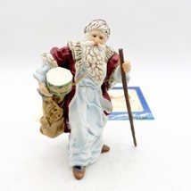 1983 HALLMARK THE LEGEND OF ST NICHOLAS 6&quot; SANTA FIGURINE READ - $14.99