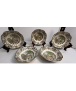 5 Johnson Brothers England Mill Stream Square Cereal Bowls - €28,46 EUR