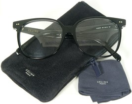 New Celine Paris CL50010F 001 Black Eyeglasses Glasses Frame 56-15-145mm Italy - £177.70 GBP