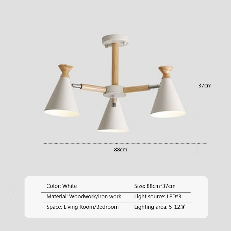  LED cone  Pendant Lamp for room Living Room Kitchen Indoor Home Decor  Sconces  - £183.62 GBP