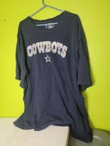 Dallas Cowboys Authentic Apparel Shirt Blue Mens Short Sleeve 4XL 4X NFL - £23.18 GBP