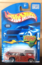 2001 Hot Wheels #227 Mini Truck Die Cast Metal Red - $3.46