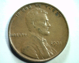 1931 Lincoln Cent Penny About Uncirculated Au Nice Original Coin Bobs Coins - £8.79 GBP