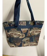 Bovano USA Tapestry Shopping Tote Beach Bag Purse Route 66 Vegas Print 1... - £11.27 GBP
