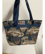 Bovano USA Tapestry Shopping Tote Beach Bag Purse Route 66 Vegas Print 1... - $273.69 MXN