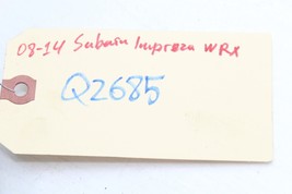 08-14 SUBARU IMPREZA WRX TIMING BELT IDLER Q2685 image 12
