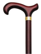 Walking Stick Cane-Burgundy. This bordeaux walking cane has a hardwood d... - $994.00 MXN