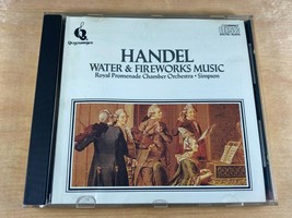 Handel Water Music &amp; Royal Fireworks Music Royal Promenade Chamber Audio CD - £6.08 GBP