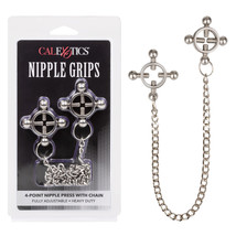 Nipple Grips 4-Point Nipple Press With Chain - £20.95 GBP