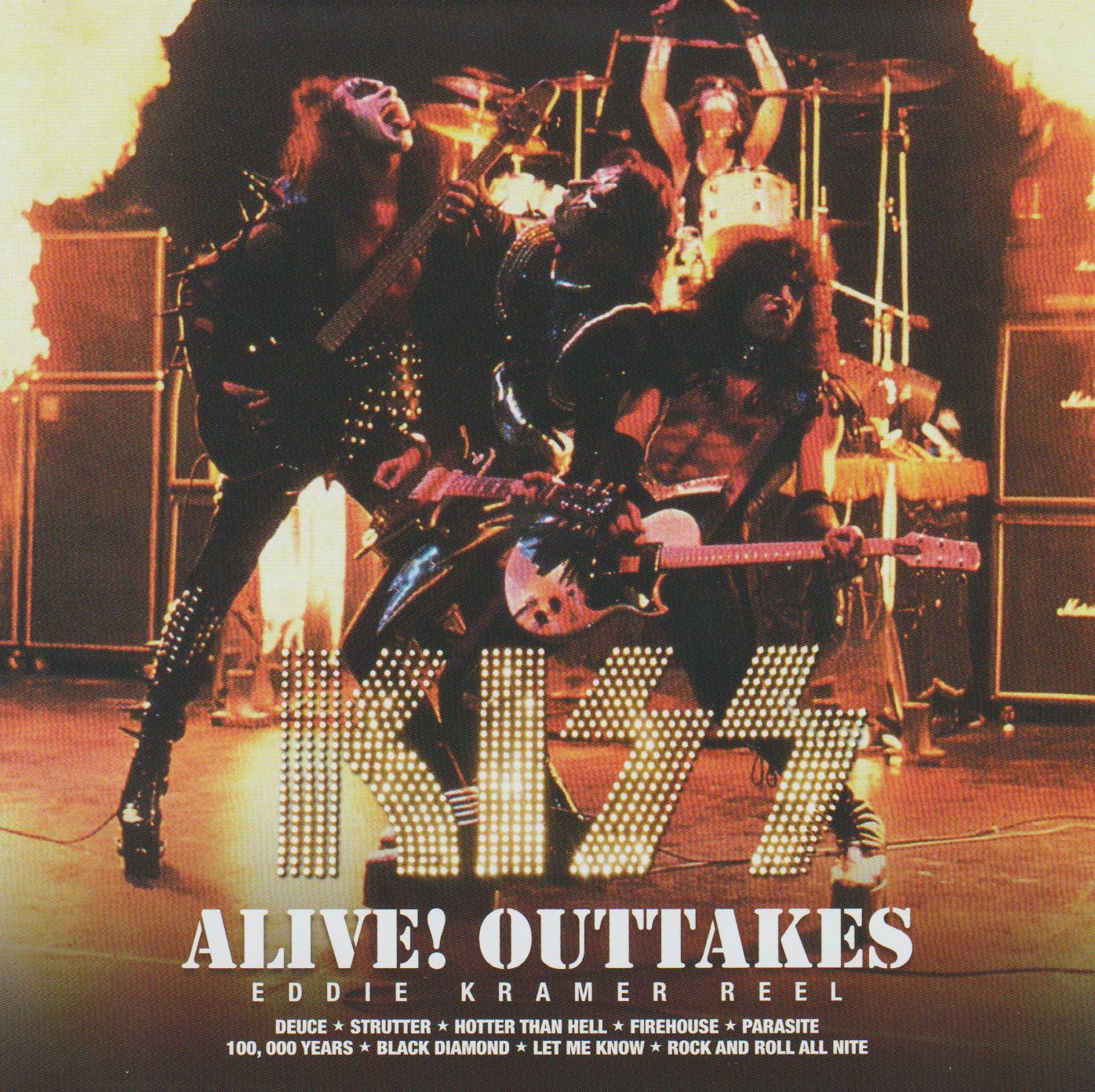 Kiss Alive! Outtakes Eddie Kramer Reel CD Rare Soundboard