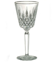 Waterford Lismore Platinum Wine Glass Made in Ireland #101660 New - £54.48 GBP