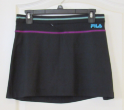 Fila Sport Performance Skort Black w/Blue &amp; Pink Women&#39;s Sz S NWT MSRP$36 - $299.58 MXN