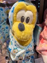 Disney Parks Pluto Baby in a Blanket Pouch Plush 10&quot; NWT - $62.99