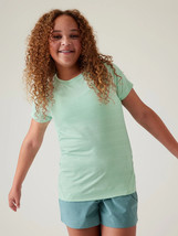 Athleta Girl CATCHING RAYS UPF Tee Short Sleeve T-shirt Size XL 14 - £15.16 GBP