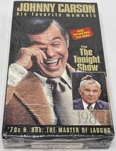 Johnny Carson His Favorite Moments The Tonight Show Vol 2 - 70s 80s VHS SEALED - £4.63 GBP