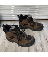Redhead Hiking Boots Women&#39;s Size 6M Mid Hikers Red Head Brown Suede - $34.00 CAD