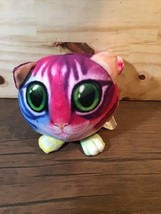 Fur Balls Cat Plush Tie-dye Multi-Color Kitten Beanbag Stuffed Animal 5&quot;  - £5.38 GBP