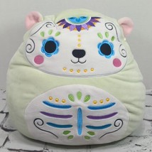 Squishmallows 12&quot; Day Of The Dead Brooke Polar Bear Halloween Plush - £23.34 GBP