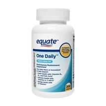 Equate One Daily Men&#39;s Multivitamin/Multimineral Supplement Tablets, 200... - £23.73 GBP
