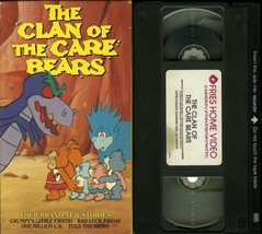 CLAN OF THE CARE BEARS VHS ANIMATED FRIES  VIDEO TESTED - $7.95