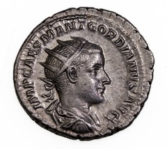 238-244 AD Roman Emp. Gordian III AR Antoninianus 5.0g, 22mm Coin RIC 202 - £84.85 GBP