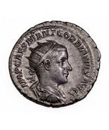 238-244 AD Roman Emp. Gordian III AR Antoninianus 5.0g, 22mm Coin RIC 202 - $2,029.91 MXN