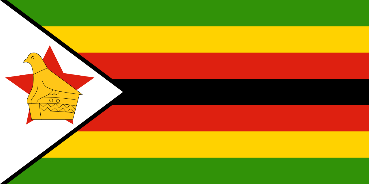 Zimbabwe Flag - 4x6 Inch - $3.99
