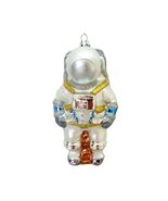 ASTRONAUT GLASS ORNAMENT 5&quot; Retro Space Suit Sci Fi Christmas Tree NASA ... - €12,81 EUR