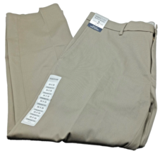Haggar Iron Free Premium Khaki Pants Straight Fit Wrinkle Free Men&#39;s 38 x 30 NWT - £17.01 GBP