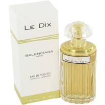 Balenciaga Le Dix Perfume 3.3 Oz Eau De Toilette Spray  image 2