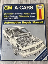 Haynes GM Repair Manual 82-96 Buick Century, Chevy Celebrity, Pontiac 60... - $9.49