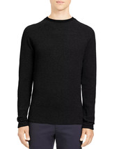 Theory Mens Black Karlsson Ribbed Cashmere Blend Raglan Sweater XLarge X... - £157.35 GBP