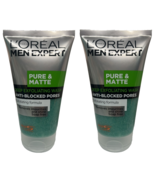 2x  L’Oréal Men Expert Pure &amp; Matte Deep Exfoliating Wash Face Soap/ 150... - $20.10 CAD