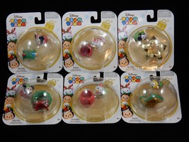 Disney Tsum Tsum Christmas Mini Vinyl Figures Ornament Set NEW - £47.17 GBP