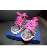 Keds Black/Rainbow Kickstart Seasonal Jr. Fashion Shoes Size 7 1/2M NEW - $43.21 CAD