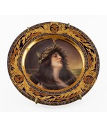 Superbe Royal Vienna Style Armoire Plaque Daphne Ruche Balisage Goldleaf - $2,623.47