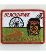 Blackhawk Metric Century Native American Vintage Cycling Patch - £11.47 GBP