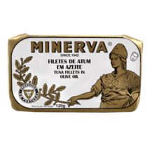 Minerva Gourmet - Canned Tuna Fillets in Olive oil - 5 tins x 120 gr - £27.77 GBP