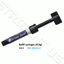 Prime Dent Light Cure Hybrid Composite Dental Resin A3.5 - 4.5 g syringe 001-001 - £8.78 GBP