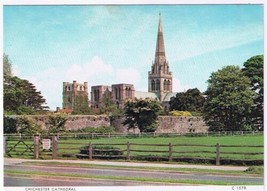 Postcard Chichester Cathedral Chichester West Sussex England UK - £1.72 GBP