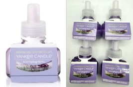 4 Yankee Candle Lilac Blossoms Scentplug Oil Refills-Scent Plug Spring Fresh - £22.12 GBP