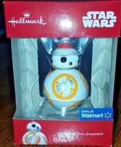 Hallmark Star Wars BB-8 in Santa Hat Christmas Ornament Walmart exclusive - £12.82 GBP