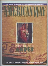 American Way Magazine American Airlines March 15, 1993 Whispers of the Andes - £14.24 GBP
