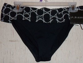 *New! Womens La Blanca By Rod Beattie Black Bikini Bottom Size 14 - £14.56 GBP