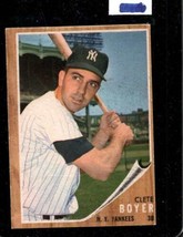 1962 Topps #490 Clete Boyer Ex Yankees Uer *NY12416 - £9.10 GBP