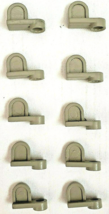 1/16&quot; Sunscreen Clips Almond Pack of 10 Window Screen Metal Diecast Die Cast New - £7.92 GBP
