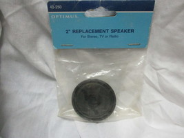 Optimus 2&quot; Replacement Speaker For Stereo, TV Or Radio 40-250 - £19.77 GBP