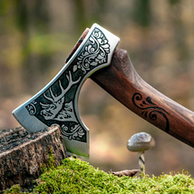 Miracle deer hatchet - Camping hiking and bushcraft axe - £232.00 GBP