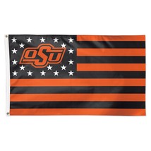 Oklahoma State Cowboys 90cmx150cm/3x5FT Single-Sided Deluxe Patriotic Americana  - £15.86 GBP